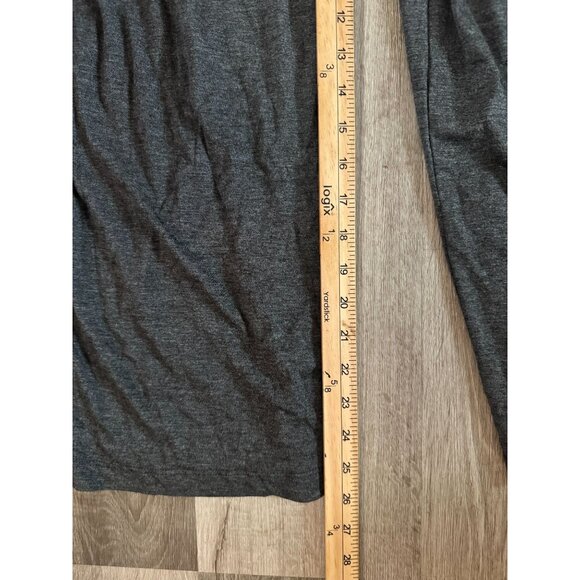 Socialite Womens Sleeveless Halter Jumpsuit Charcoal Grey Size S Made In USA - Picture 8 of 9